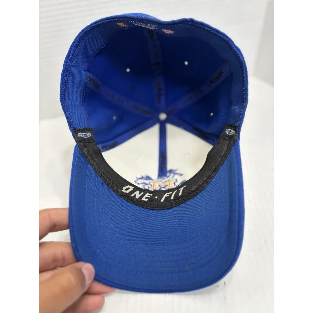 McNeese State Cowboys Top Of The‎ World One Fit Stretch Hat Blue NCAA Cap